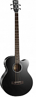 Бас-гитара электро-акустическая AB850F-BK-BAG Acoustic Bass Series, с вырезом, черная
