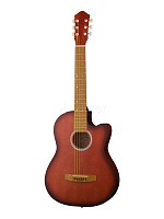 Гитара M-32-MH махагон 6стр. роговая, менз 650мм, анкер, матовая