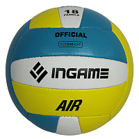 Мяч волейбол. INGAME AIR жёлто-голубой